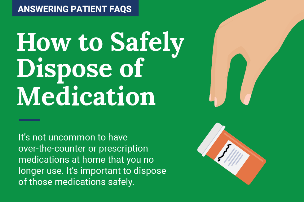 How to Safely Dispose of Medication Blog Header